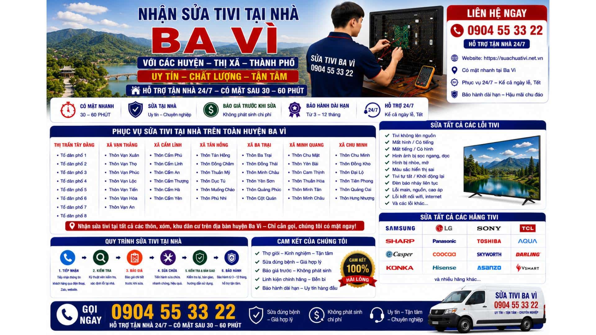 Nhận Sửa Tivi tại Nhà Ba Vì Với Các Huyện – Thị xã – Thành phố https://suachuativi.net.vn 0904 55 33 22 Uy Tín – Hỗ Trợ Tận Nhà 24/7
