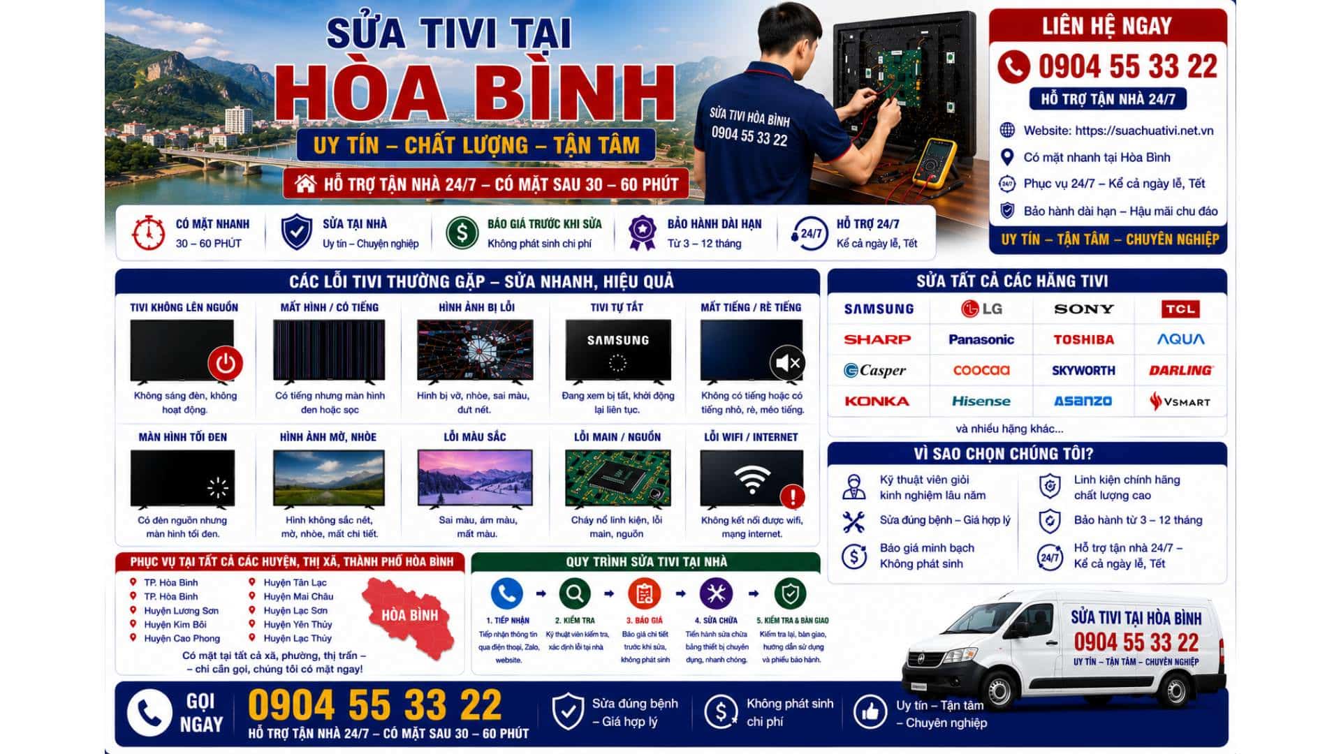 Sửa tivi tại Hòa Bình https://suachuativi.net.vn 0904 55 33 22 Uy Tín – Hỗ Trợ Tận Nhà 24/7