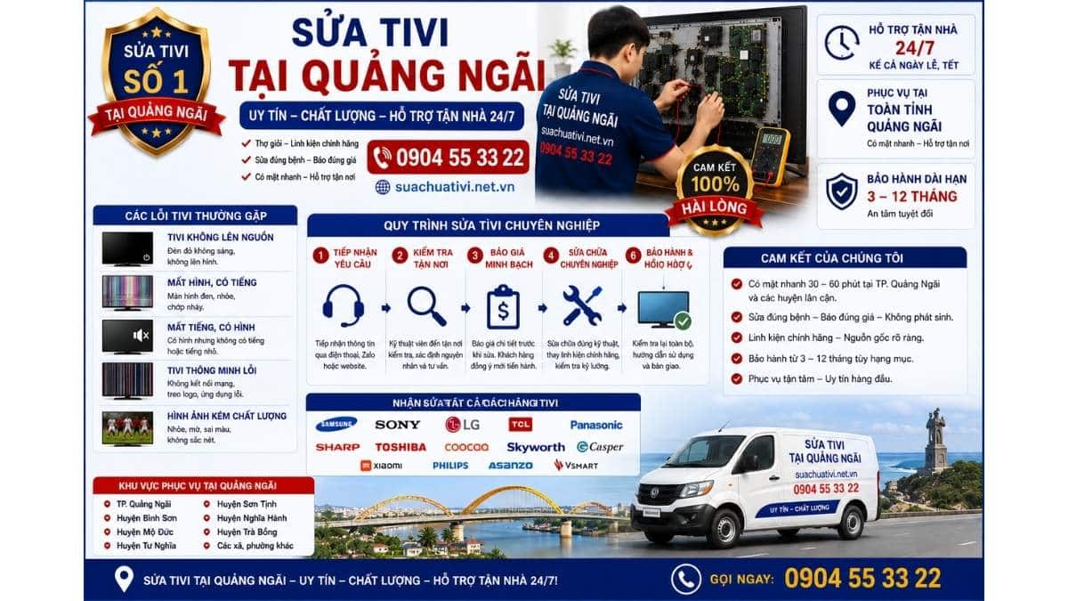 Sửa Tivi Tại Quảng Ngãi suachuativi.net.vn 0904 55 33 22 Uy Tín – Hỗ Trợ Tận Nhà 24/7