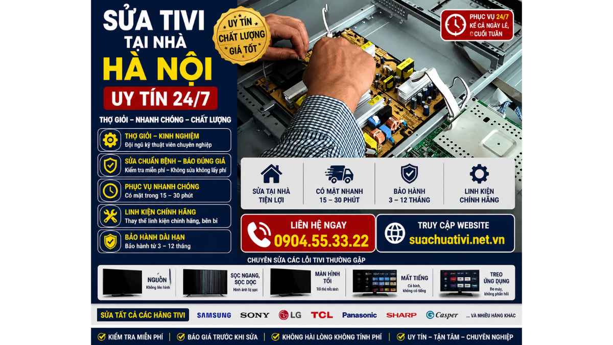 Sửa Tivi Tại Nhà Hà Nội. Mọi Thông Tin Chi Tiết Xin Vui Lòng Liên Hệ: 0904.55.33.22